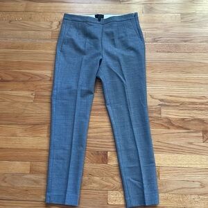 NWT J. Crew Size 10T Martie wool bland Gray Ankle Cropped A12